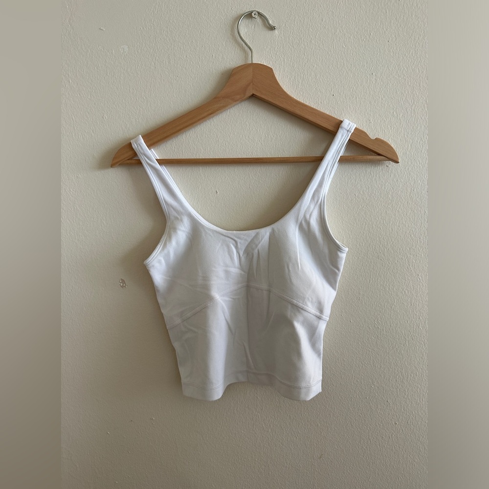 Aritzia TNA bra/tank top- white
